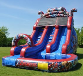 T8-8555 The Avengers Theme Inflatable Wa...