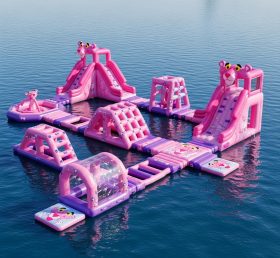 S247 Pink Panther Theme Inflatable Water...