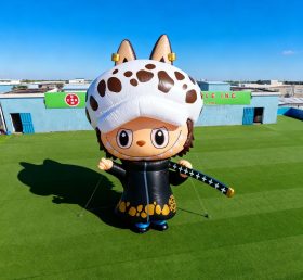 Cartoon3-701 Pop Mart Labubu One Piece I...