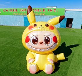 Cartoon3-736 Pop Mart Labubu Pokémon Pi...