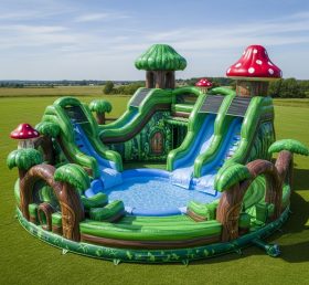 Pool3-488 Magic Forest Theme Pool Water ...