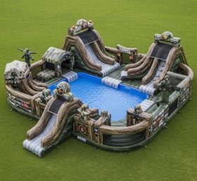 Pool3-492 Military Style Theme Pool Wate...