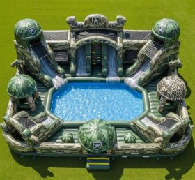Pool3-493 Military Style Theme Pool Wate...
