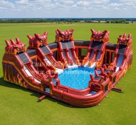 Pool3-574 Blaze Monster Theme Pool Water...