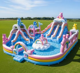 Pool3-583 Care Bears Theme Pool Water Pa...