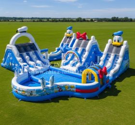 Pool3-593 Donald Duck Theme Pool Water P...