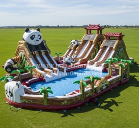 Pool3-619 Kung Fu Panda Theme Pool Water...