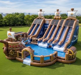 Pool3-658 One Piece Theme Pool Water Par...