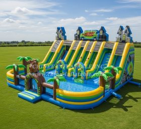 Pool3-679 Scooby-Doo Theme Pool Water Pa...