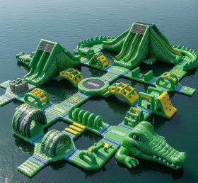 S426 Crocodile Theme Inflatable Water Pa...