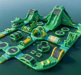 S429 Crocodile Theme Inflatable Water Pa...
