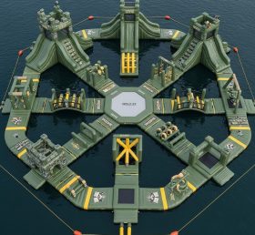 S511 Military Style Theme Inflatable Wat...