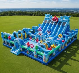 T6-6387 Baby Shark Theme Inflatable Func...