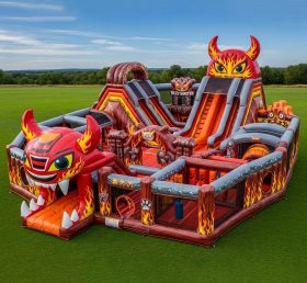 T6-6395 Blaze Monster Theme Inflatable F...