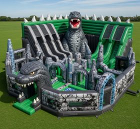 T6-6462 Godzilla Theme Inflatable Funcit...