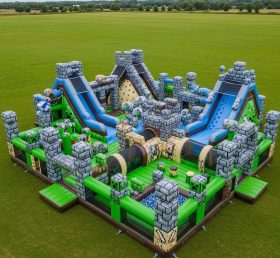 T6-6505 Minecraft Theme Inflatable Funci...