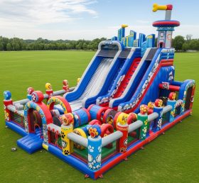 T6-6537 Paw Patrol Theme Inflatable Func...
