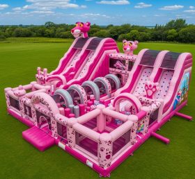 T6-6544 Pink Panther Theme Inflatable Fu...