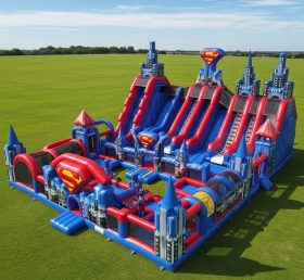 T6-6600 Superman Theme Inflatable Funcit...