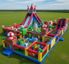 T6-6604 Super Mario Theme Inflatable Fun...