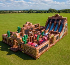 T6-6652 Wild West Theme Inflatable Funci...