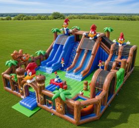 T6-6665 Woody Woodpecker Theme Inflatabl...