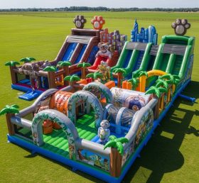 T6-6666 Zootopia Theme Inflatable Funcit...