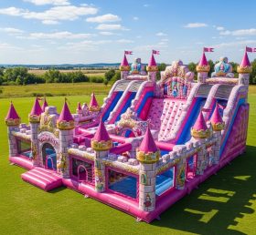 T6-6783 Princess Parties Theme Inflatabl...