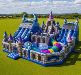 T6-6812 Wizard Theme Inflatable Park