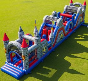 T7-3882 Knight Theme Inflatable Obstacle...