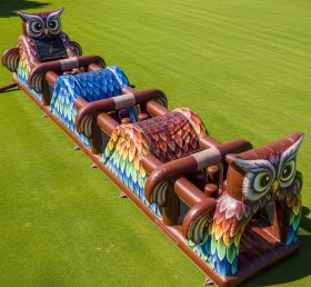 T7-3933 Owl Theme Inflatable Obstacle Co...