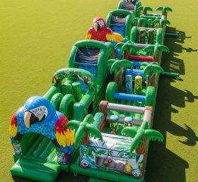 T7-3942 Parrot Theme Inflatable Obstacle...