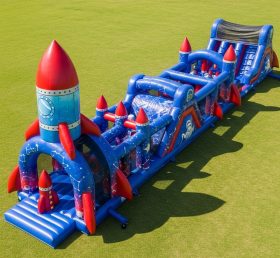 T7-3986 Rocket Theme Inflatable Obstacle...