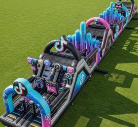 T7-4027 TikTok Theme Inflatable Obstacle...
