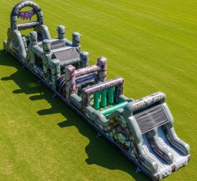 T7-4086 Zombie Theme Inflatable Obstacle...