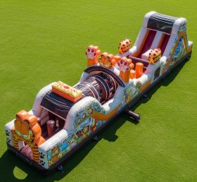 T7-4181 Garfield Theme Inflatable Obstac...