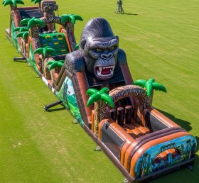 T7-4209 King Kong Theme Inflatable Obsta...