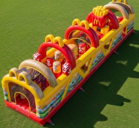T7-4237 McDonald Theme Inflatable Obstac...