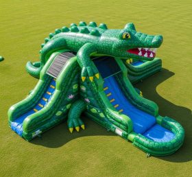 T8-5520 Crocodile Theme Inflatable Water...