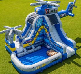 T8-5620 Helicopter Theme Inflatable Wate...
