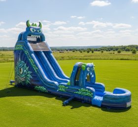 T8-5693 Monster Theme Inflatable Water S...