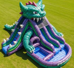 T8-5700 Monster Theme Inflatable Water S...