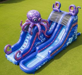 T8-5711 Octopus Theme Inflatable Water S...