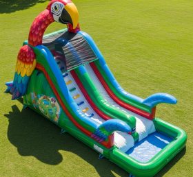 T8-5734 Parrot Theme Inflatable Water Sl...