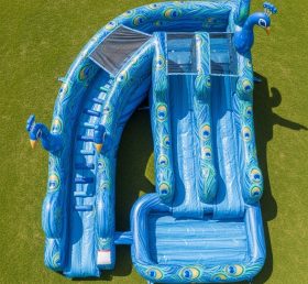 T8-5739 Peacock Theme Inflatable Water S...
