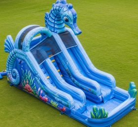 T8-5794 Seahorse Theme Inflatable Water ...