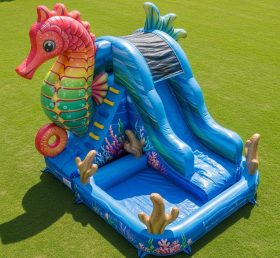 T8-5797 Seahorse Theme Inflatable Water ...