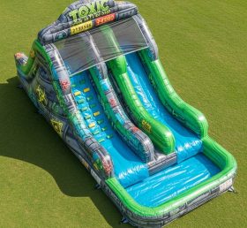 T8-5840 Toxic Theme Inflatable Water Sli...