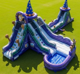 T8-5885 Wizard Theme Inflatable Water Sl...