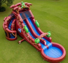 T8-7108 Angry Birds Theme Inflatable Wat...